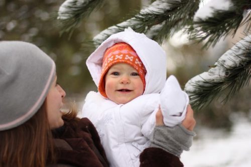 как одевать новорожденного зимой на улицу