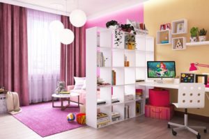 Как организовать хранение в комнате школьника?